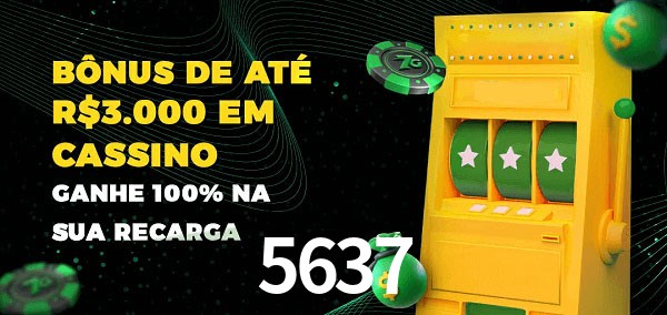 5637 melhor bônus de depósito